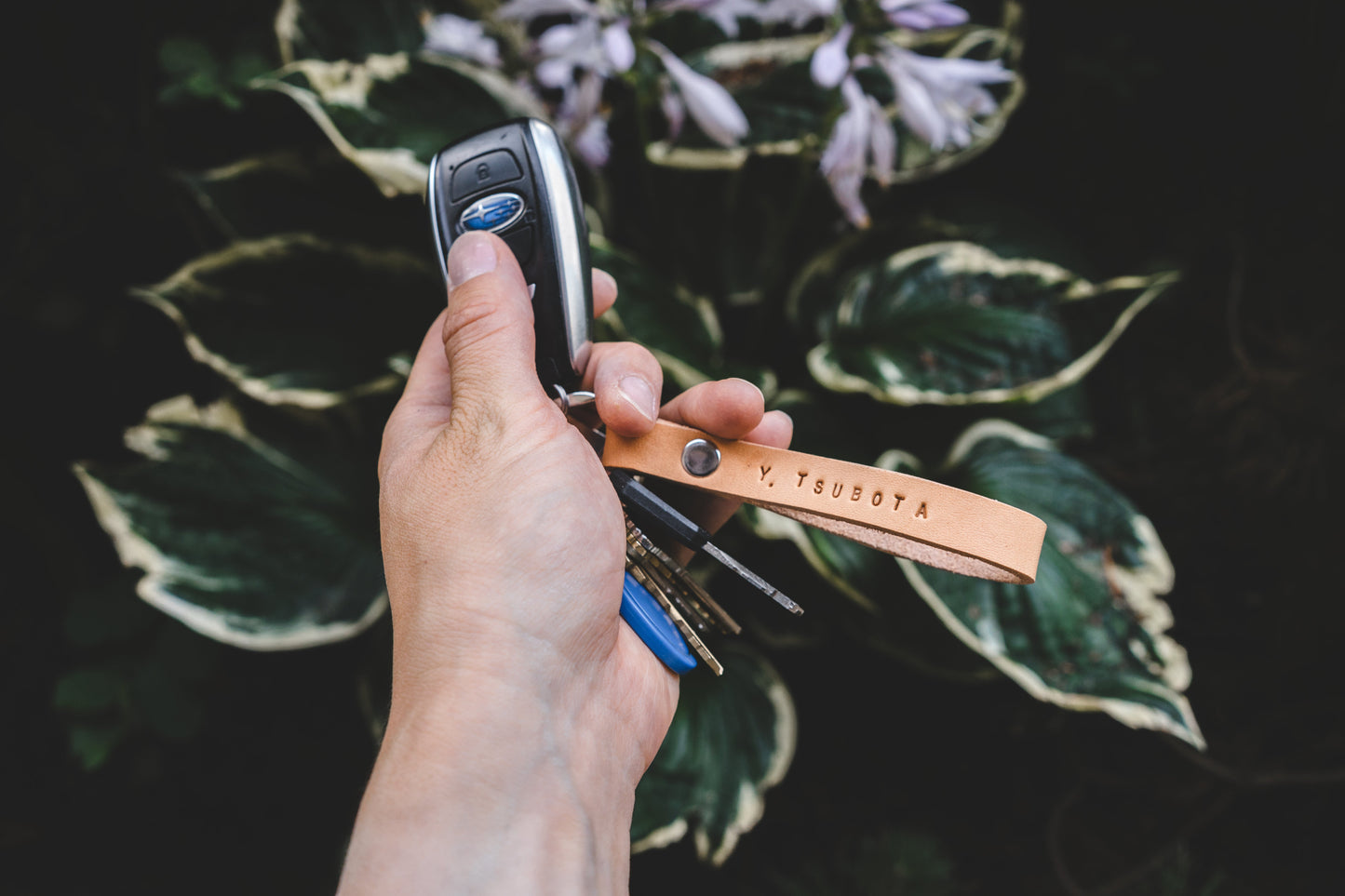 Leather Keychain-1