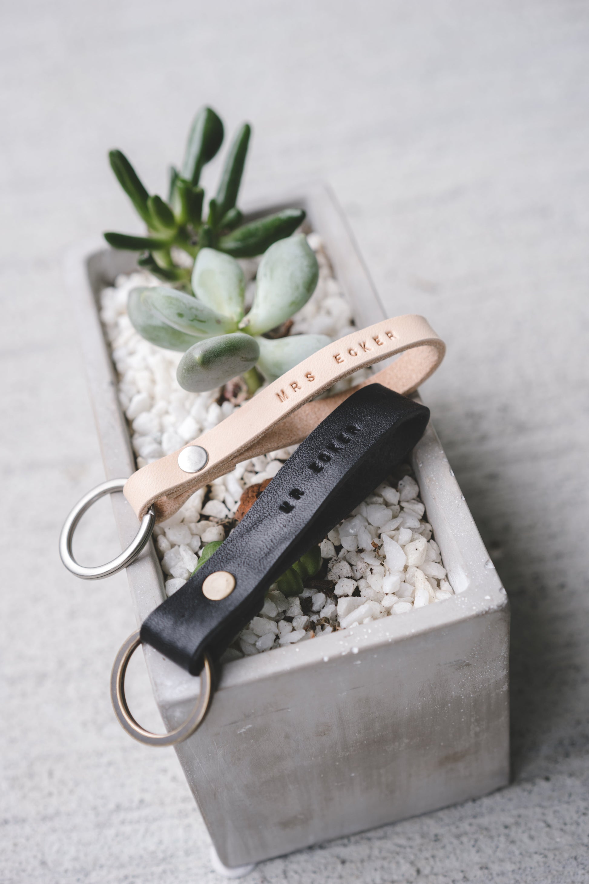 Leather Keychain-2