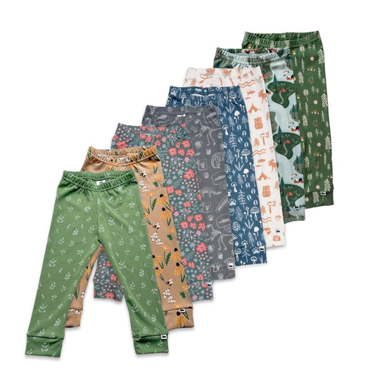 Kids Bamboo Leggings | Prints — Last Call-0